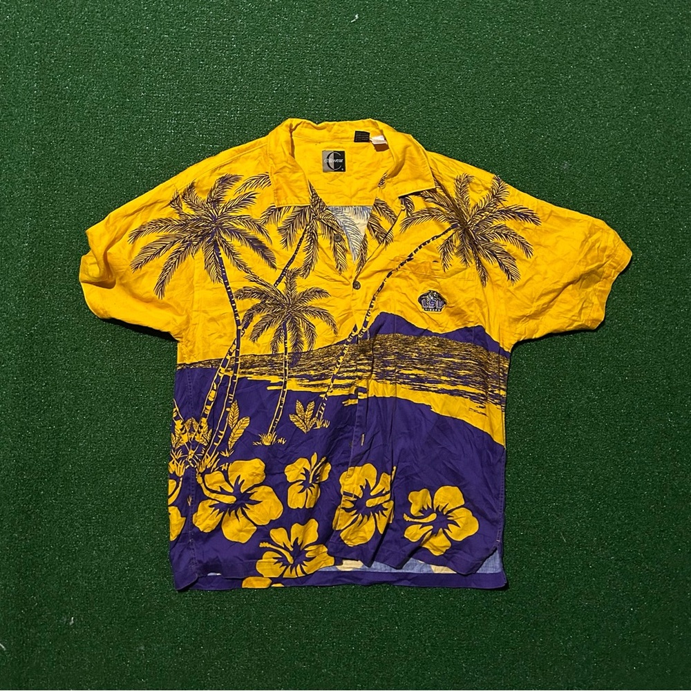 Vintage LSU Button Up